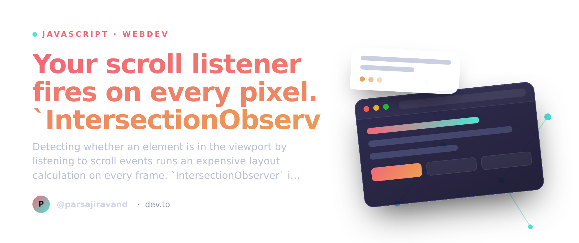 IntersectionObserver — interactive playground