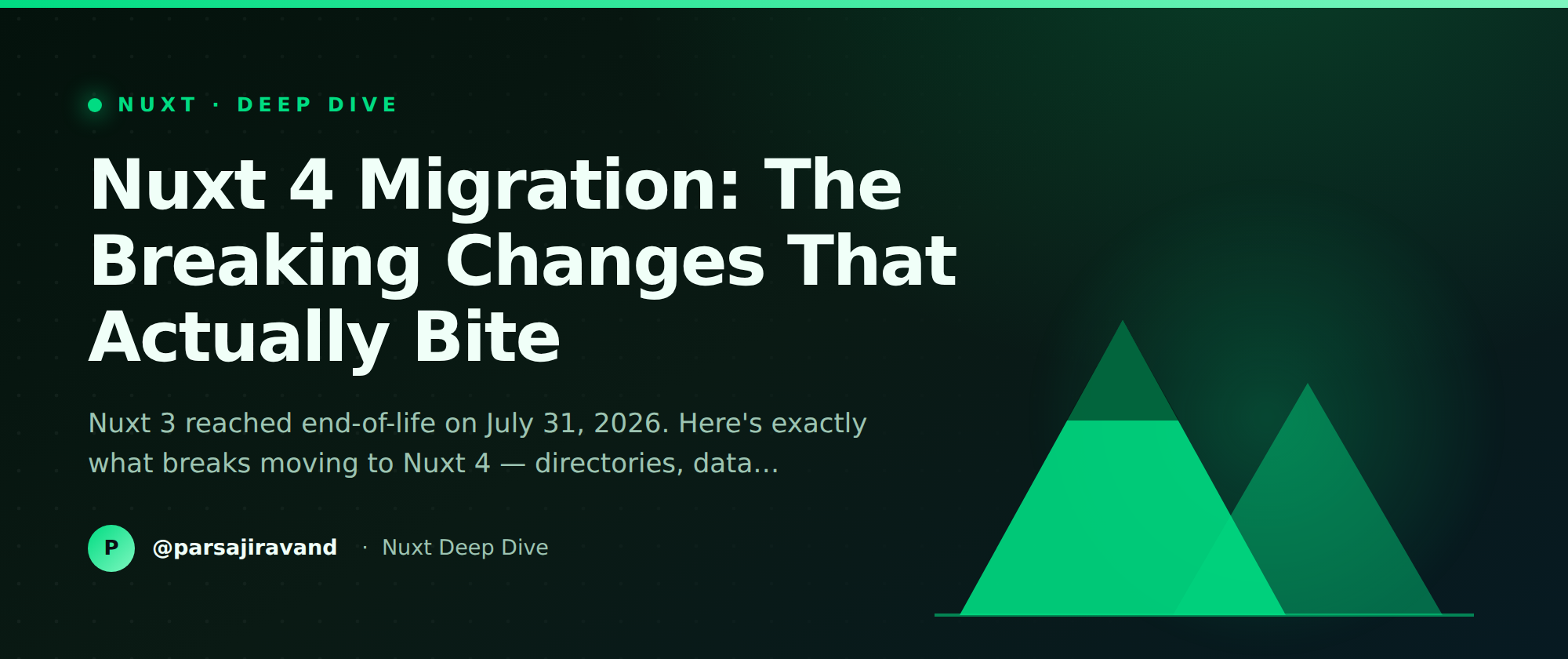 Nuxt 4 Migration: The Breaking Changes That Actually Bite