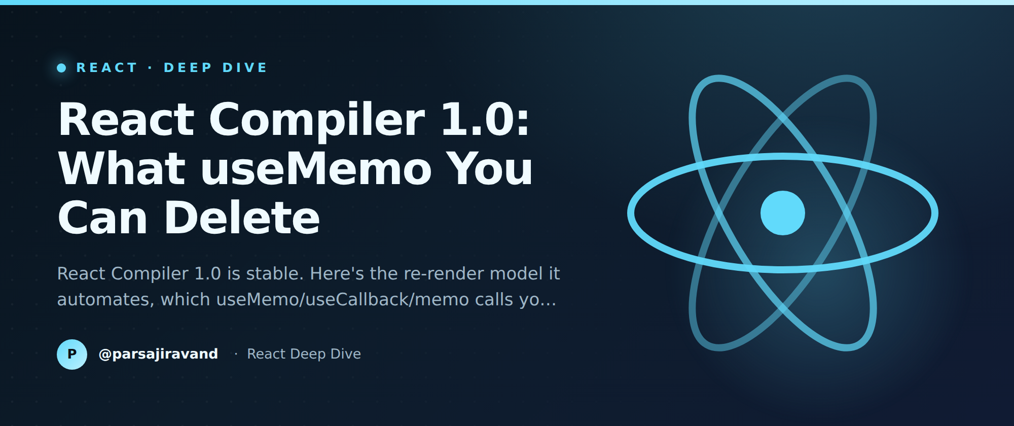 React Compiler 1.0: What useMemo You Can Delete
