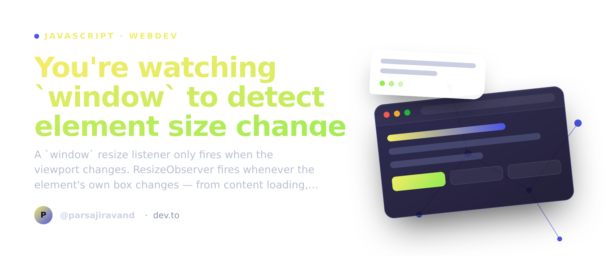 ResizeObserver — interactive playground