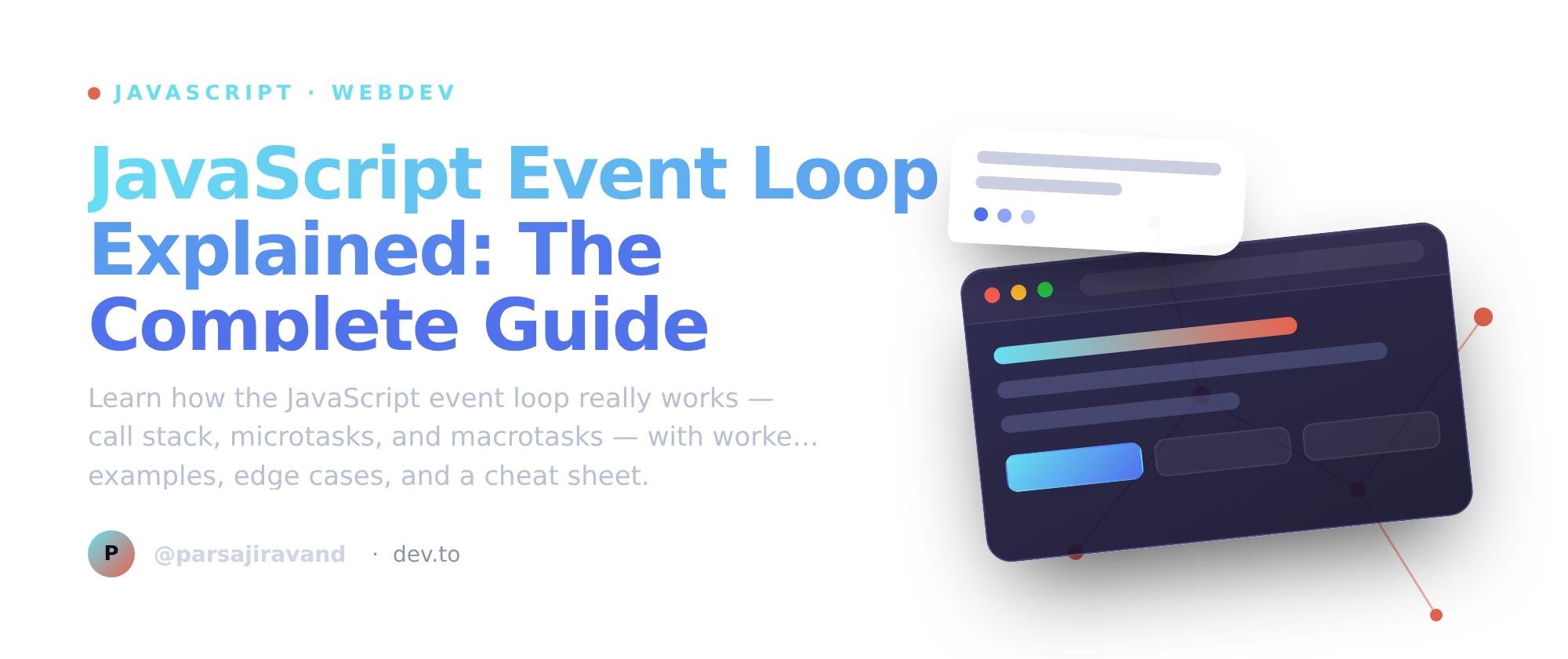the JavaScript event loop